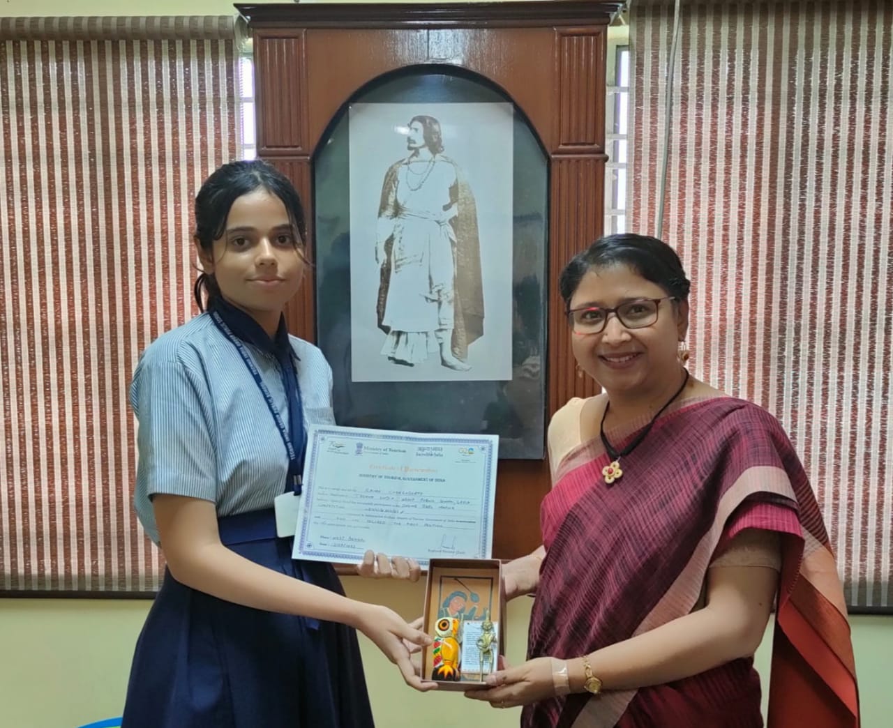 Winner of Online Reel making competition 2023 by Ministry of Tourism-Raima Chakraborty